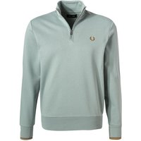 Fred Perry Herren Troyer grün unifarben von Fred Perry