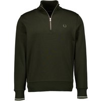Fred Perry Herren Sweatshirt grün unifarben von Fred Perry