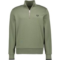 Fred Perry Herren Troyer grün unifarben von Fred Perry