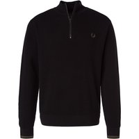Fred Perry Herren Troyer schwarz unifarben von Fred Perry