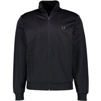 Fred Perry Herren Pullover schwarz unifarben von Fred Perry