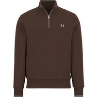Fred Perry Herren Troyer braun unifarben von Fred Perry