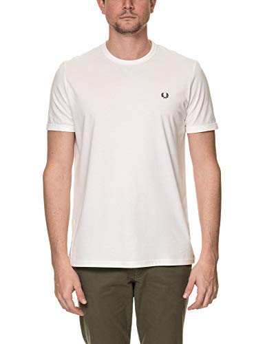 Fred Perry Herren Ringer T Kurzarm Shirt, 100, XX-Large von Fred Perry