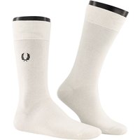 Fred Perry Herren Socken weiß Baumwolle & Mix unifarben von Fred Perry
