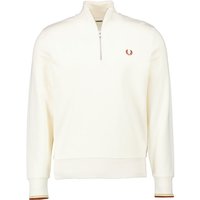 Fred Perry Herren Sweatshirt weiß unifarben von Fred Perry