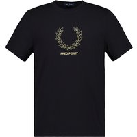 Fred Perry Herren T-Shirt schwarz von Fred Perry