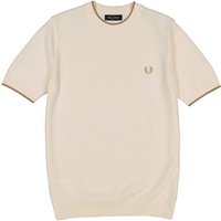 Fred Perry Herren Polo-Shirt beige Baumwolle von Fred Perry