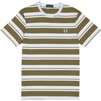 Fred Perry Herren T-Shirt grün gestreift Fred Perry Herren T-Shirt grün gestreift von Fred Perry