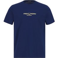 Fred Perry Herren T-Shirt blau von Fred Perry