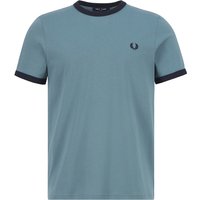 Fred Perry Herren T-Shirt blau von Fred Perry
