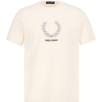 Fred Perry Herren T-Shirt weiß von Fred Perry