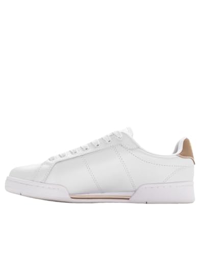 Fred Perry Herren b722 Sneaker White - warm Stone 45 EU von Fred Perry