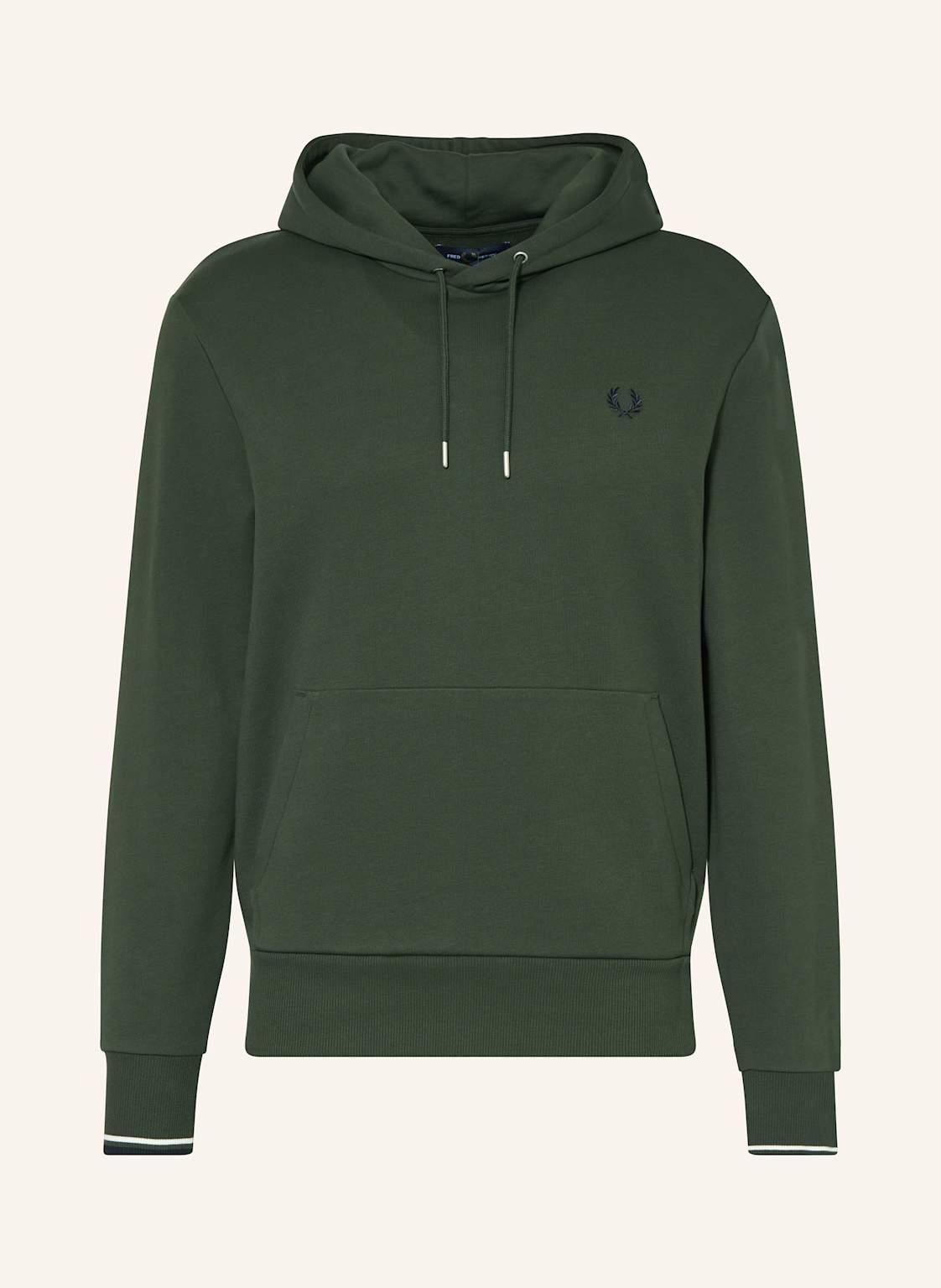 Fred Perry Hoodie m2643 gruen von Fred Perry