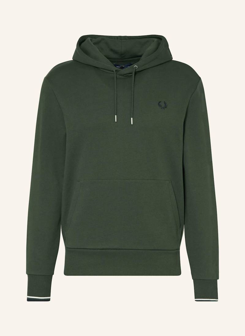 Fred Perry Hoodie m2643 gruen von Fred Perry