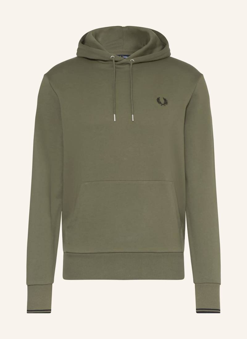Fred Perry Hoodie m2643 gruen von Fred Perry