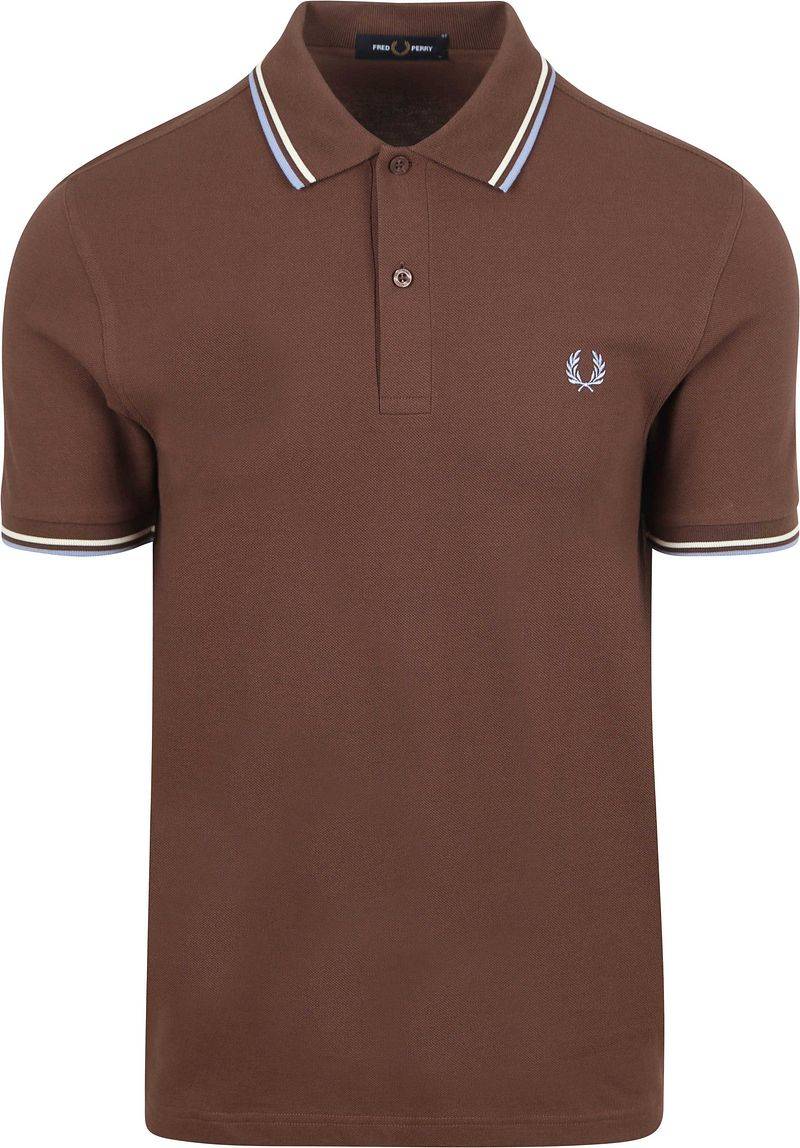 Fred Perry M3600 Polo Braun Y66 - Größe XXL von Fred Perry