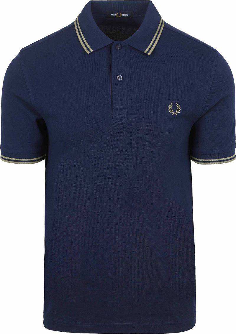 Fred Perry M3600 Polo Dunkelblau Y59 - Größe L von Fred Perry