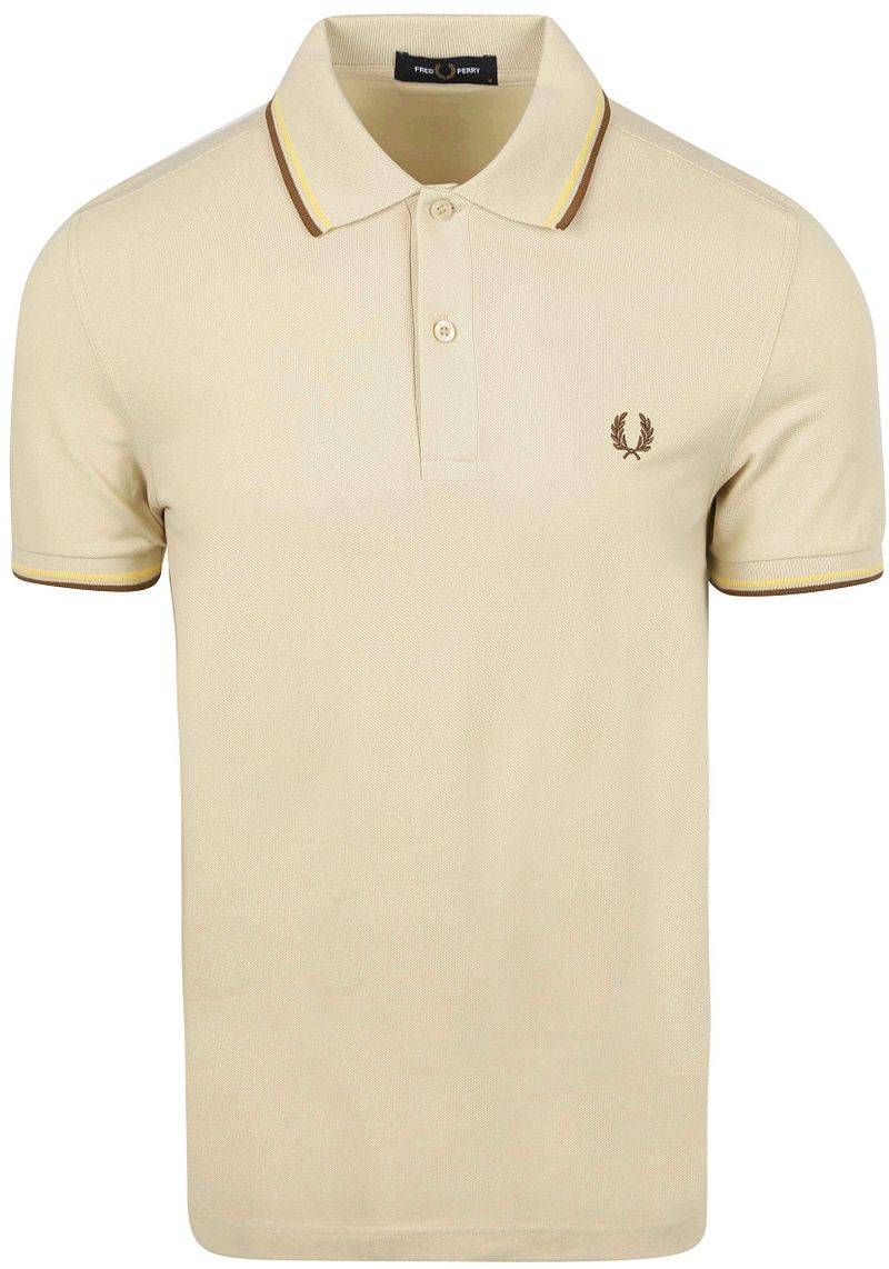 Fred Perry M3600 Polo Ecru Y56 - Größe XXL von Fred Perry
