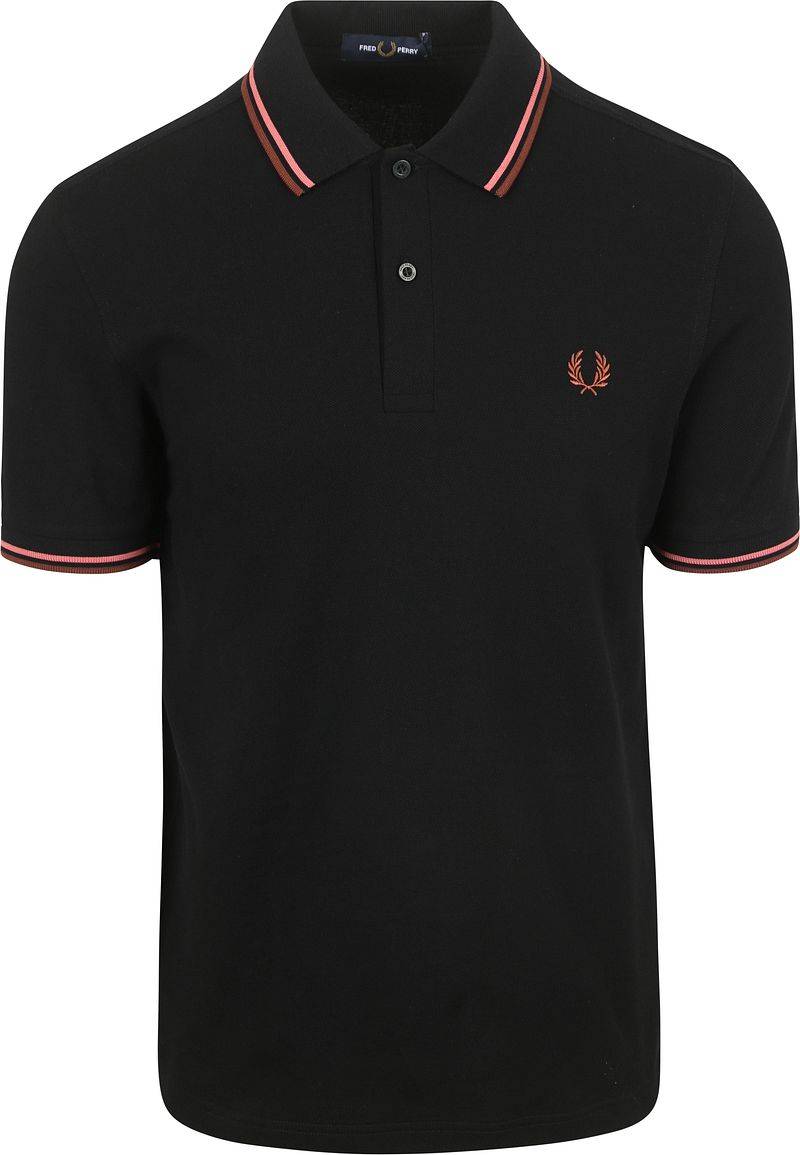 Fred Perry M3600 Polo Schwarz Y67 - Größe XL von Fred Perry