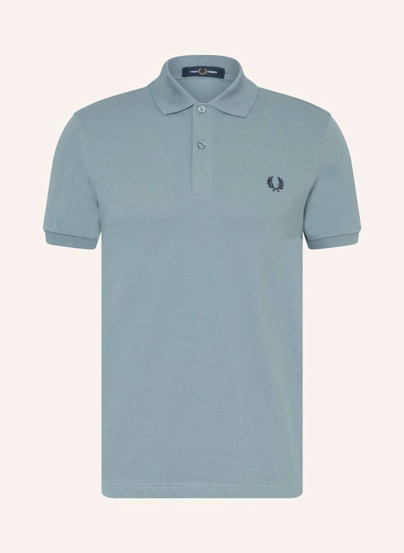 Fred Perry Piqué-Poloshirt Regular Fit blau von Fred Perry