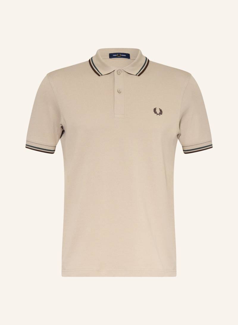 Fred Perry Piqué-Poloshirt beige von Fred Perry