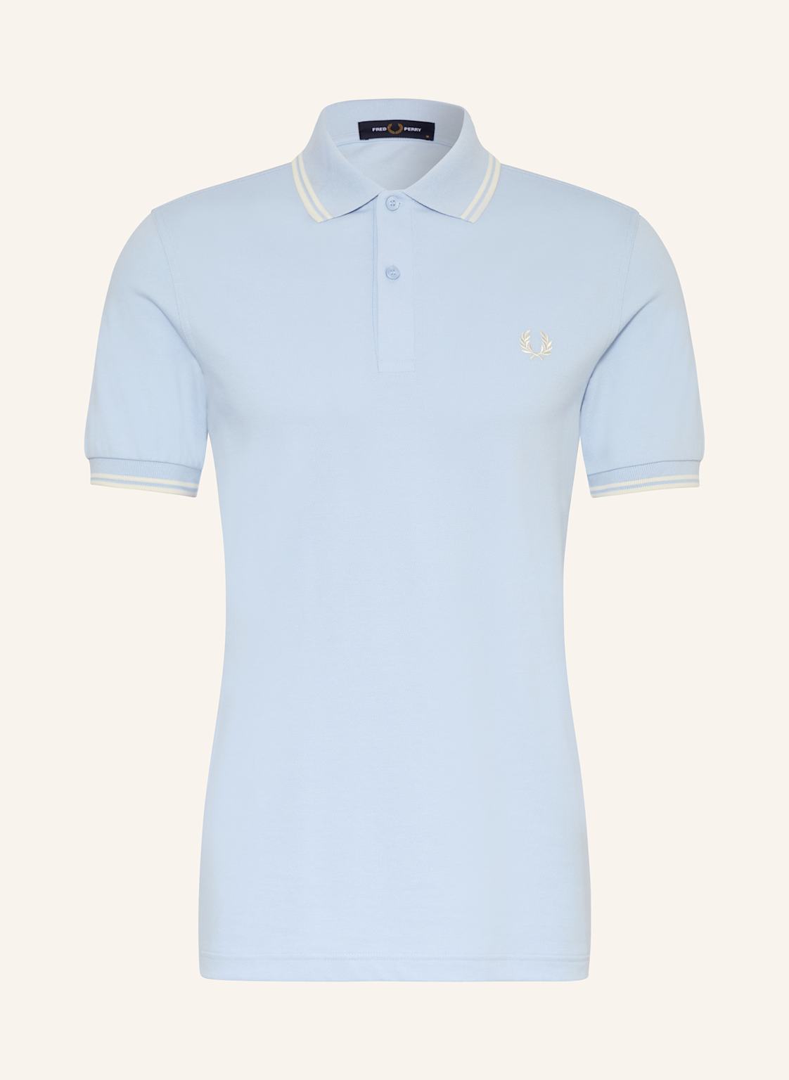 Fred Perry Piqué-Poloshirt blau von Fred Perry