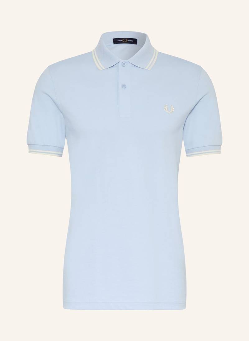Fred Perry Piqué-Poloshirt blau von Fred Perry