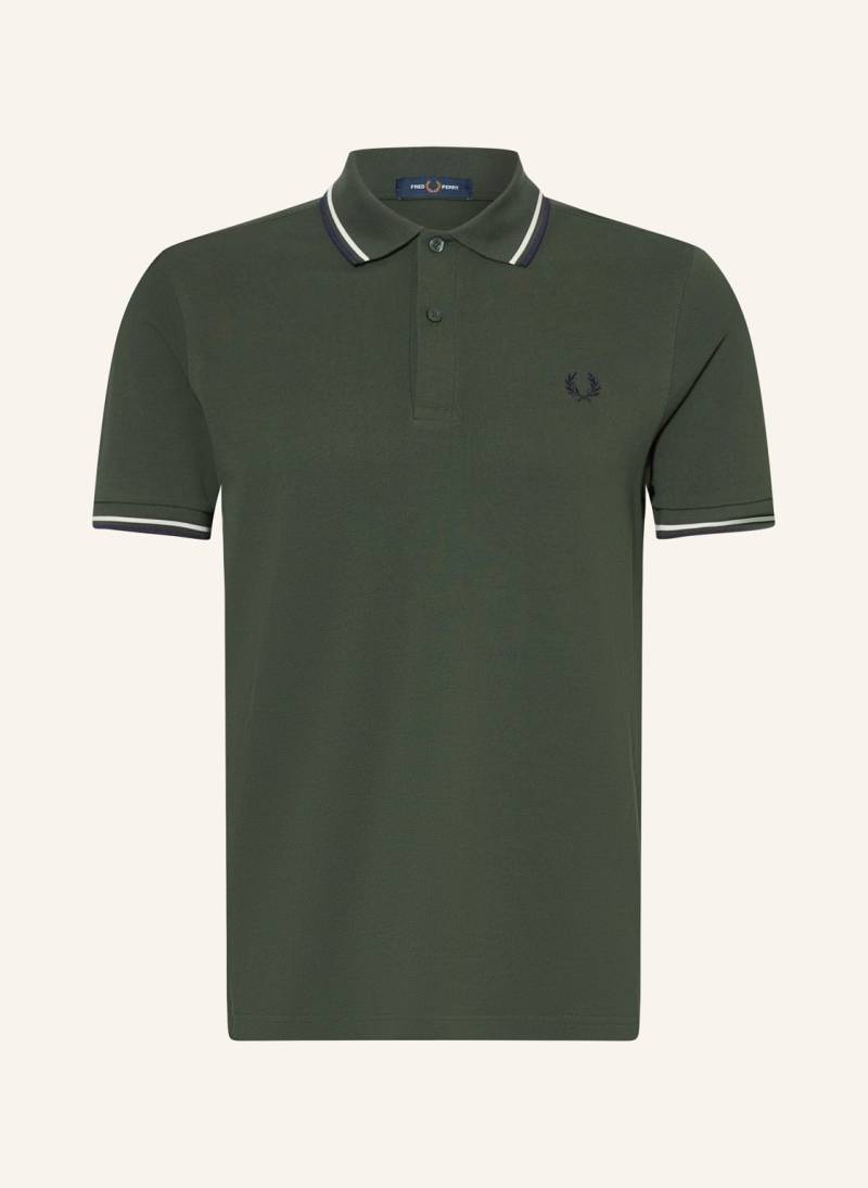 Fred Perry Piqué-Poloshirt gruen von Fred Perry