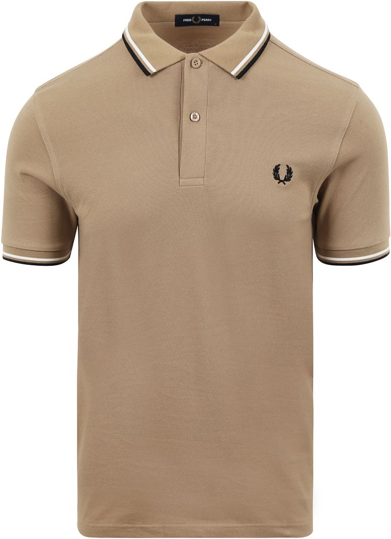 Fred Perry Polo M3600 Beige - Größe M von Fred Perry