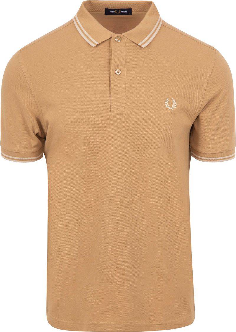 Fred Perry Polo M3600 Beige V19 - Größe 3XL von Fred Perry