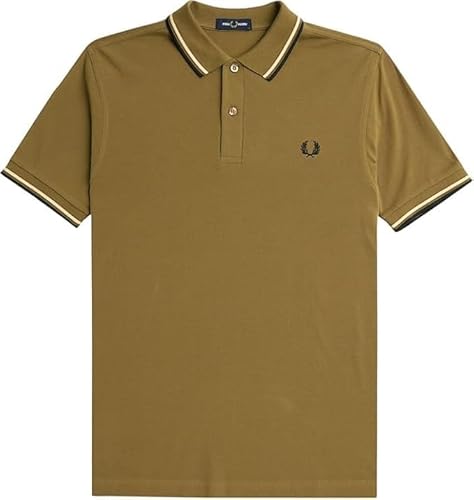 Fred Perry Polo M3600 Brique - Grösse XXL - Herren - Bekleidung - Slim-fit - Baumwolle - Perfekt für Herbst und Winter von Fred Perry