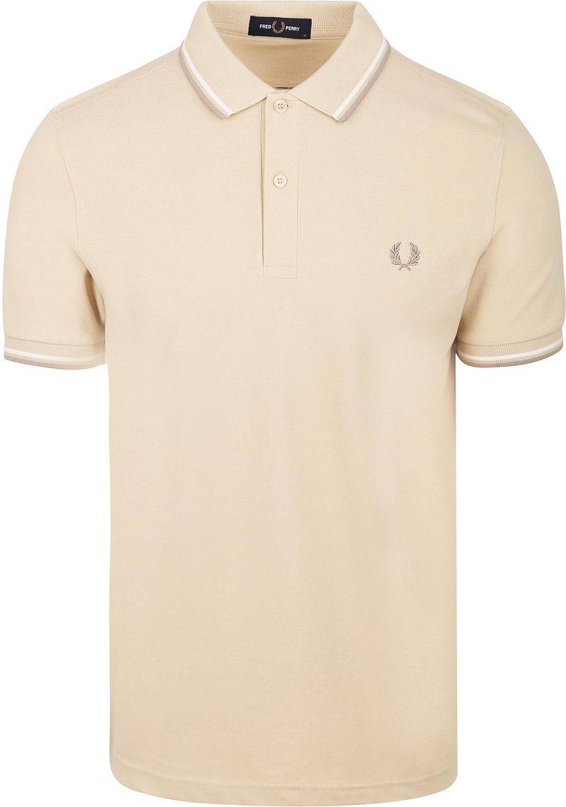 Fred Perry Polo M3600 Ecru V32 - Größe L von Fred Perry