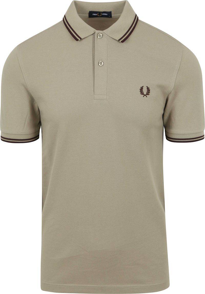 Fred Perry Polo M3600 Greige U84 - Größe L von Fred Perry