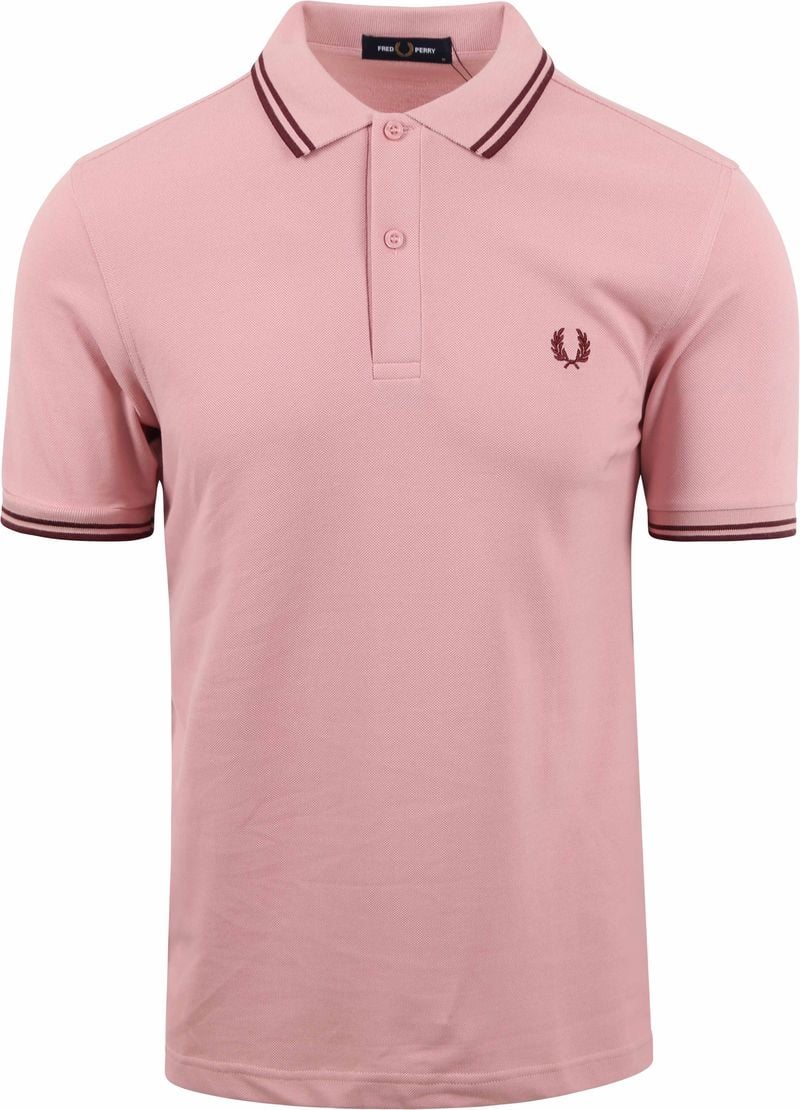 Fred Perry Polo M3600 Rosa S29 - Größe M von Fred Perry