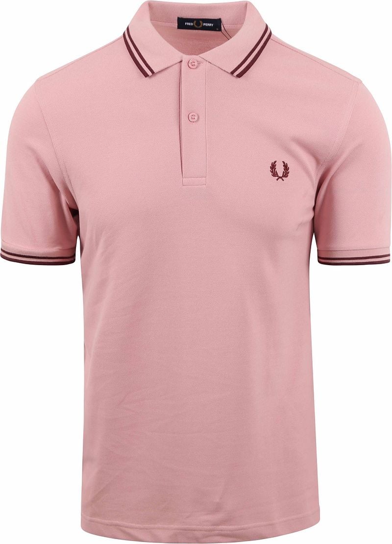 Fred Perry Polo M3600 Rosa S29 - Größe S von Fred Perry