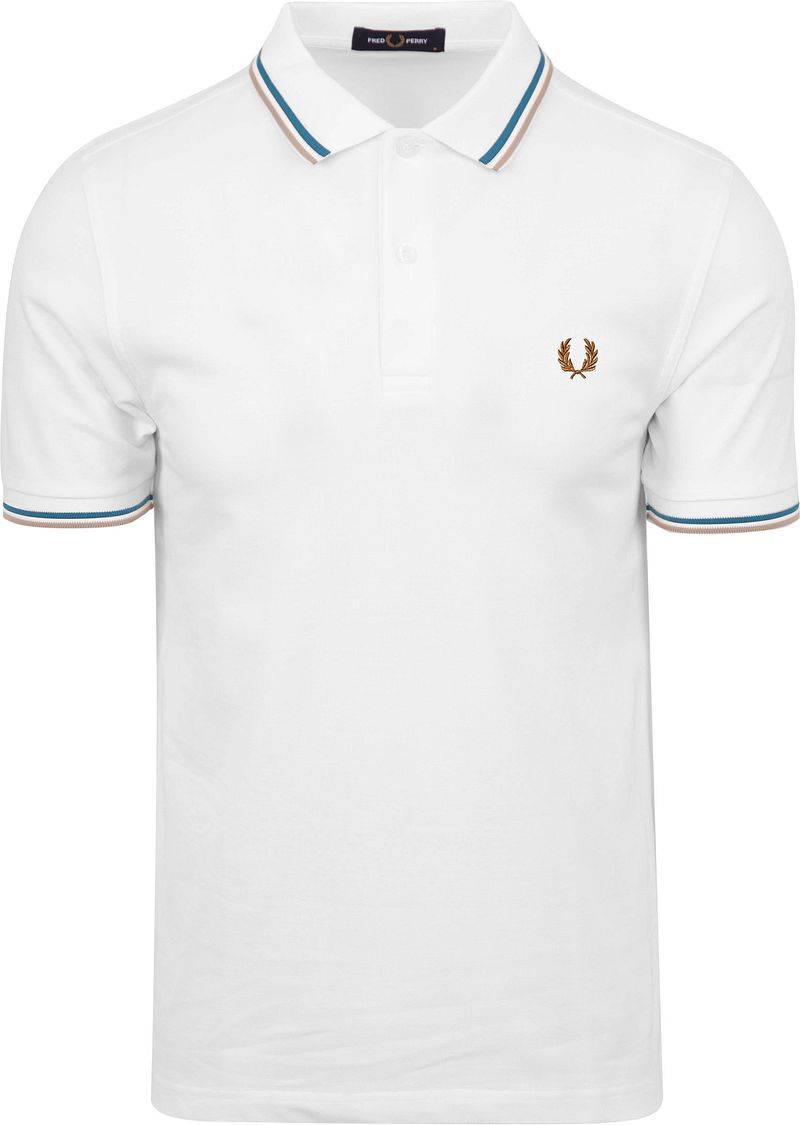 Fred Perry Polo M3600 Weiß V21 - Größe XL von Fred Perry