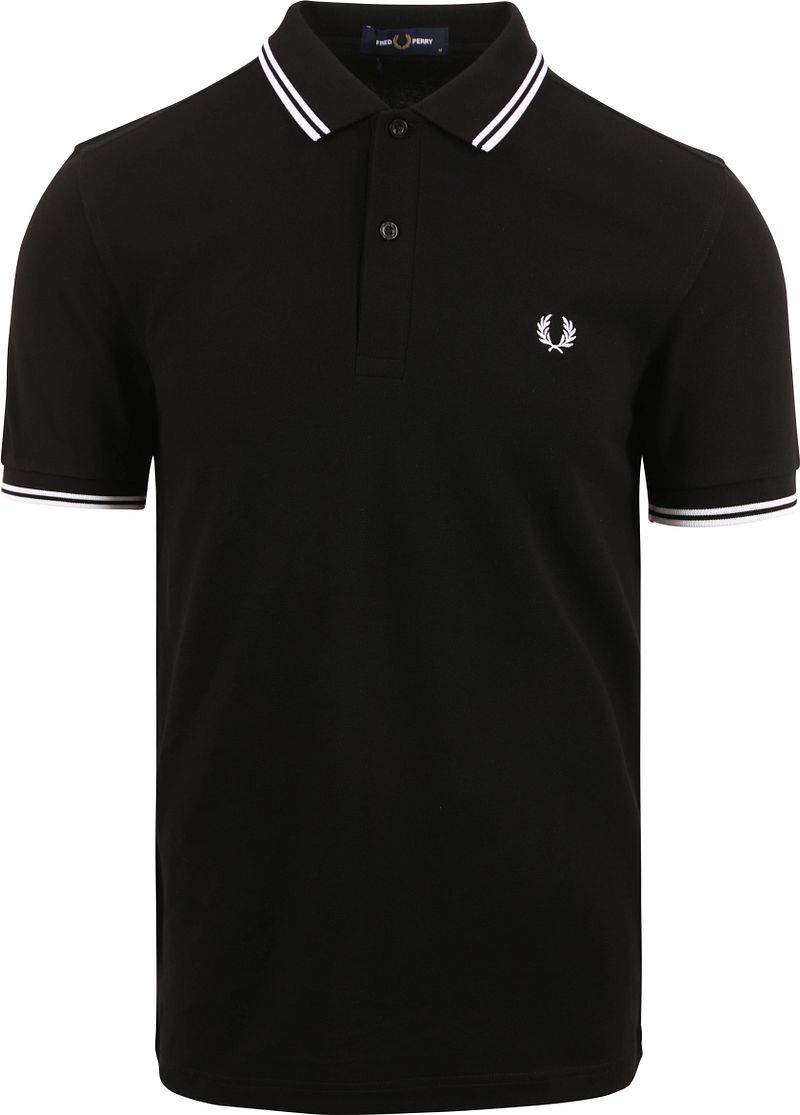 Fred Perry Polo Schwarz 350 - Größe 3XL von Fred Perry