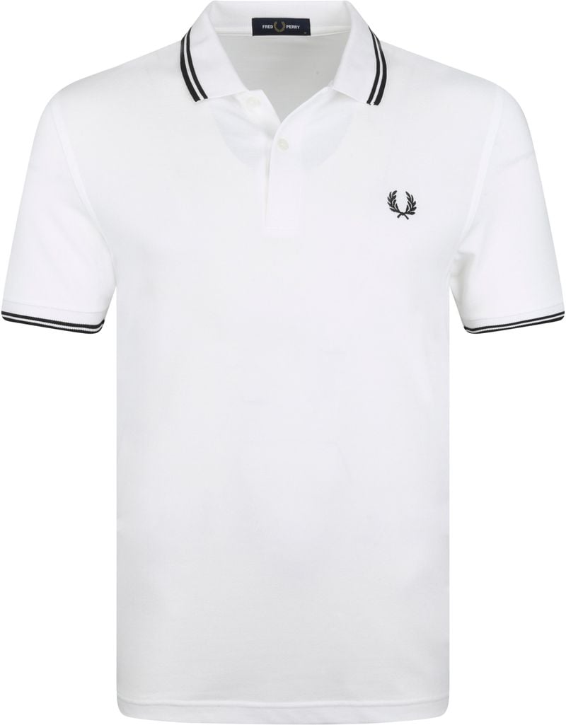 Fred Perry Polo Shirt M3600 weiß - Größe XXL von Fred Perry