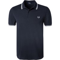 Fred Perry Herren Polo-Shirt blau von Fred Perry