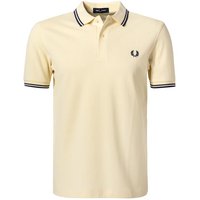 Fred Perry Herren Polo-Shirt beige Baumwoll-Piqué von Fred Perry