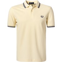 Fred Perry Herren Polo-Shirt beige Baumwoll-Piqué von Fred Perry