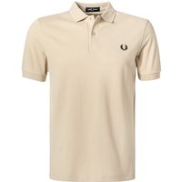 Fred Perry Herren Polo-Shirt beige Baumwoll-Piqué von Fred Perry