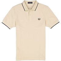 Fred Perry Herren Polo-Shirt beige Baumwoll-Piqué von Fred Perry