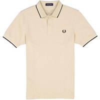 Fred Perry Herren Polo-Shirt beige Baumwoll-Piqué von Fred Perry