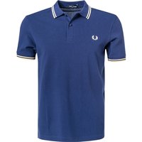 Fred Perry Herren Polo-Shirt blau von Fred Perry