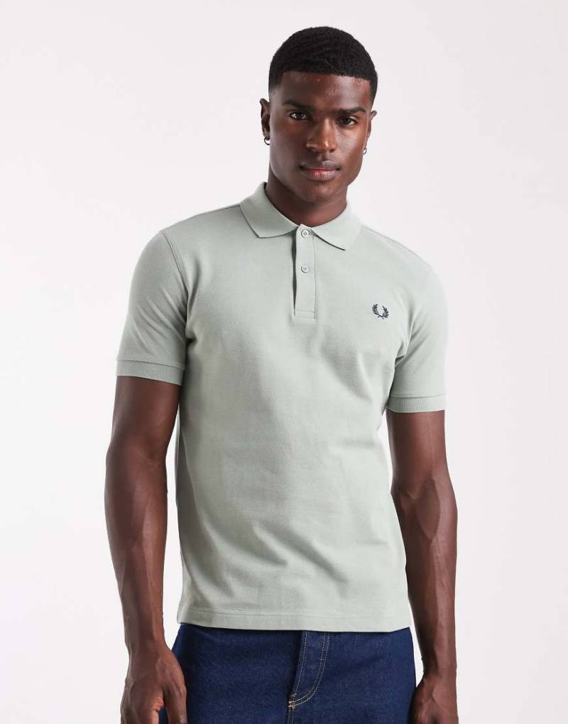 Fred Perry - Polohemd in Khaki-Grün von Fred Perry
