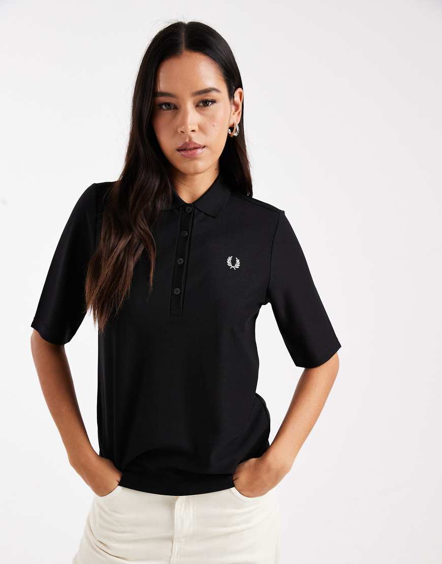 Fred Perry - Polohemd in Schwarz von Fred Perry
