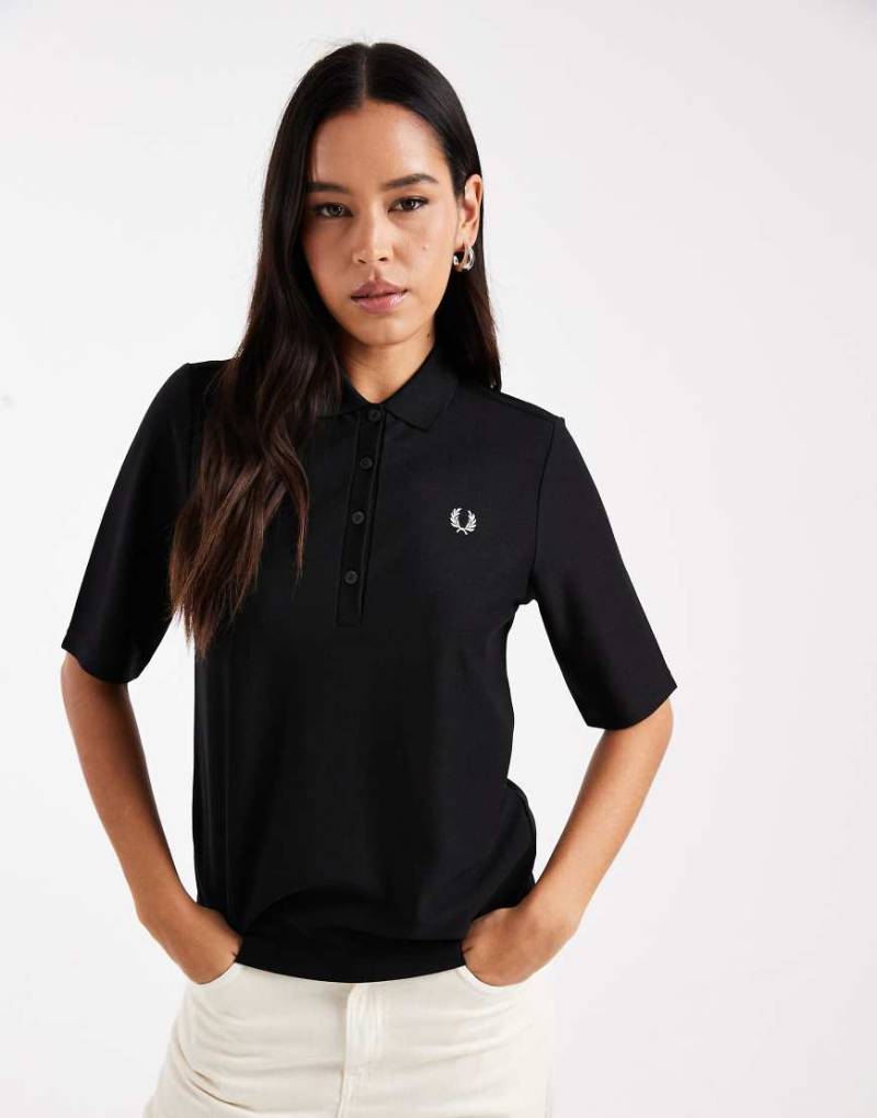 Fred Perry - Polohemd in Schwarz von Fred Perry