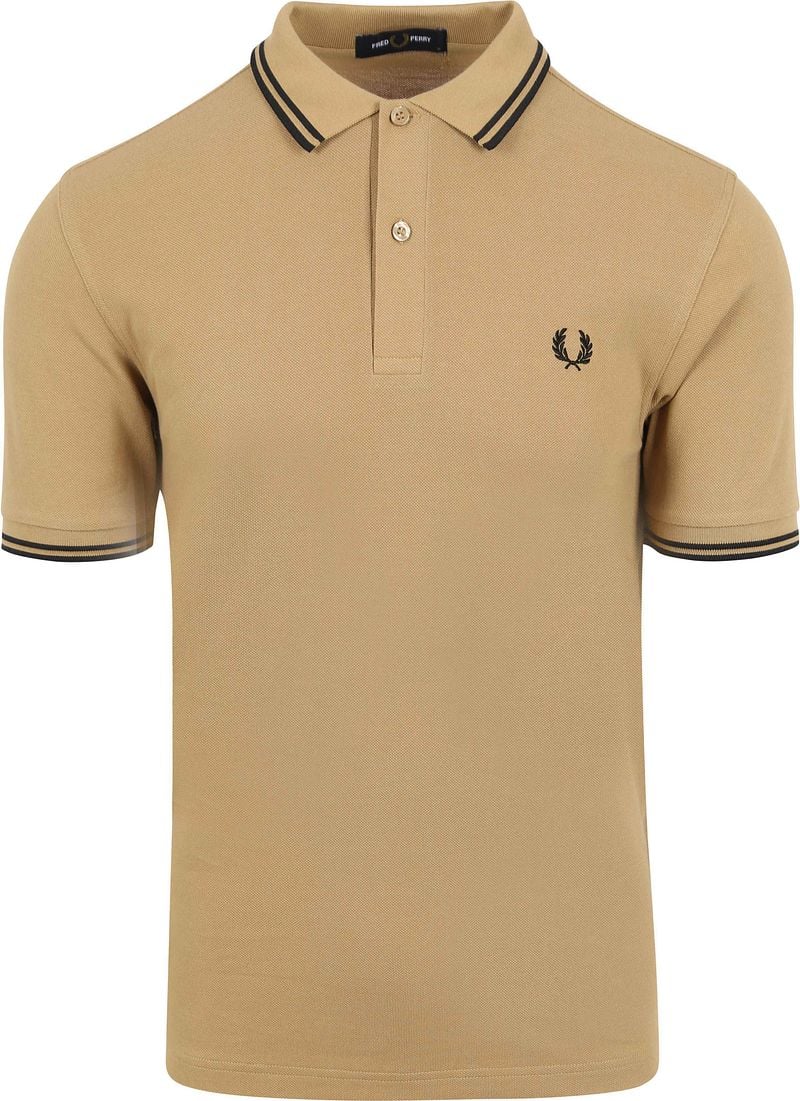 Fred Perry Poloshirt M3600 Beige U88 - Größe XXL von Fred Perry