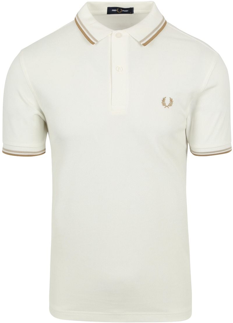 Fred Perry Poloshirt M3600 Off White U83 - Größe XXL von Fred Perry